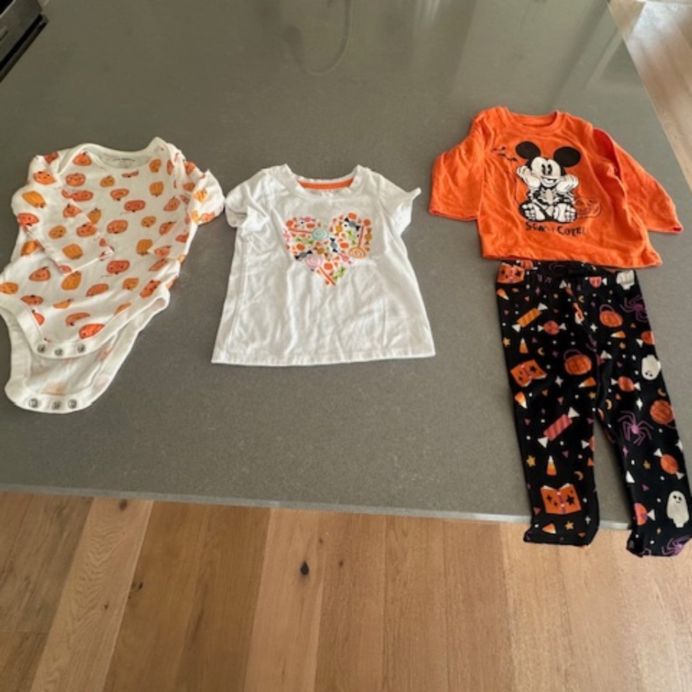 Girl/Unisex 12-18M Fall/Halloween Clothing Bundle (most 18M)